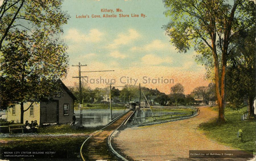 Postcard: Kittery, Maine, Locke